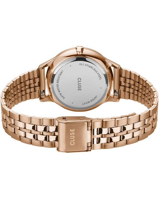 CLUSE Minuit Rose Gold Stainless Steel Bracelet