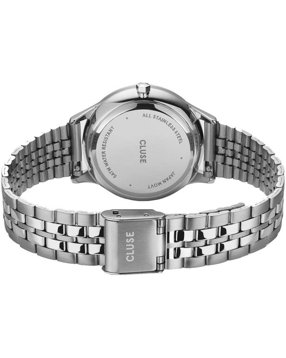 CLUSE Minuit Silver Stainless Steel Bracelet