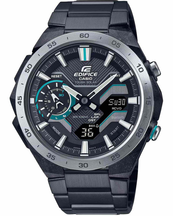 Casio edifice chronograph shop silver stainless steel bracelet