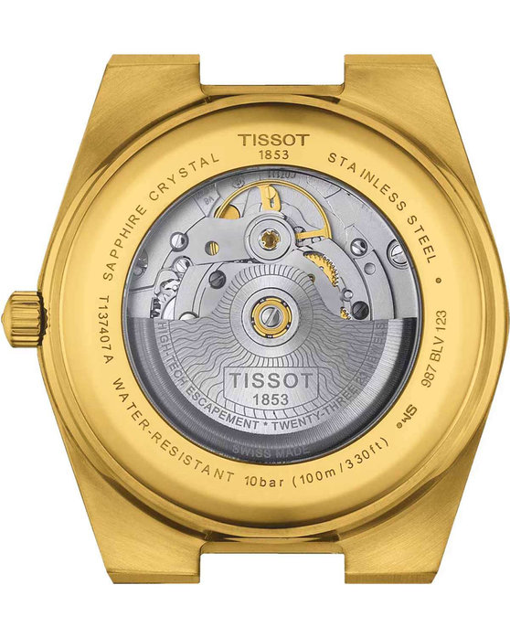 TISSOT T-Classic PRX Powermatic 80 Automatic Gold Stainless Steel Bracelet