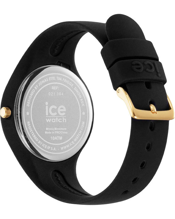 ICE WATCH Horizon Black Silicone Strap (S)