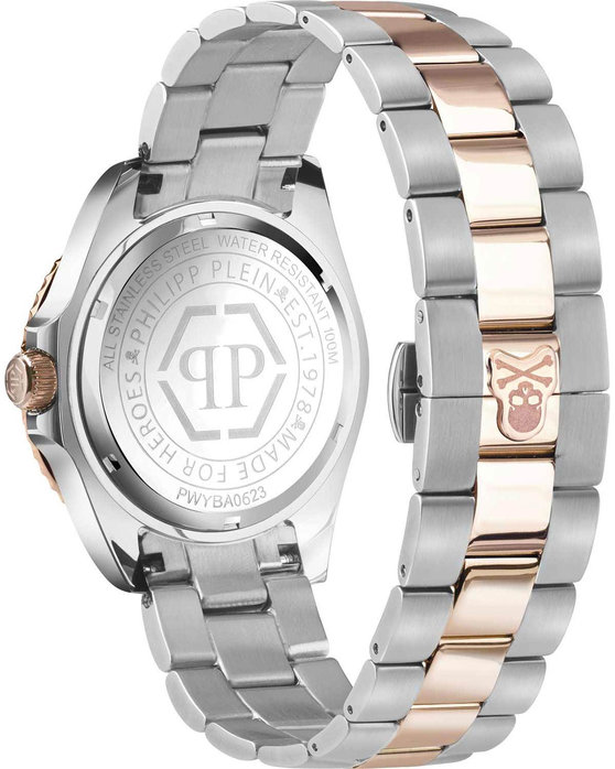 PHILIPP PLEIN GMT-I Challenger Two Tone Stainless Steel Bracelet