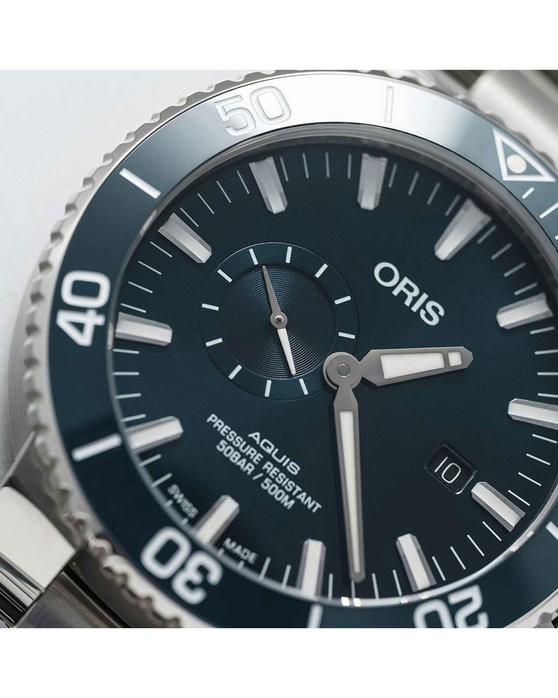 ORIS Aquis Automatic Silver Stainless Steel Bracelet