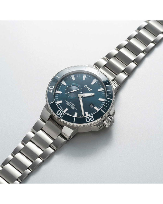 ORIS Aquis Automatic Silver Stainless Steel Bracelet