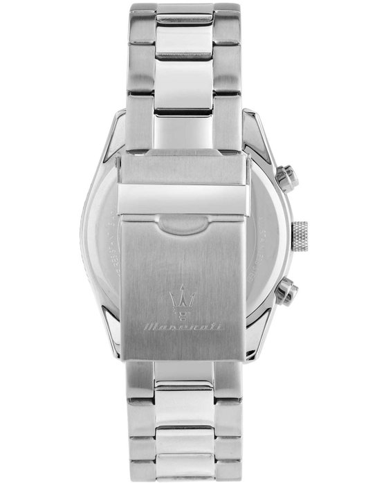 MASERATI Attrazione Chronograph Silver Stainless Steel Bracelet