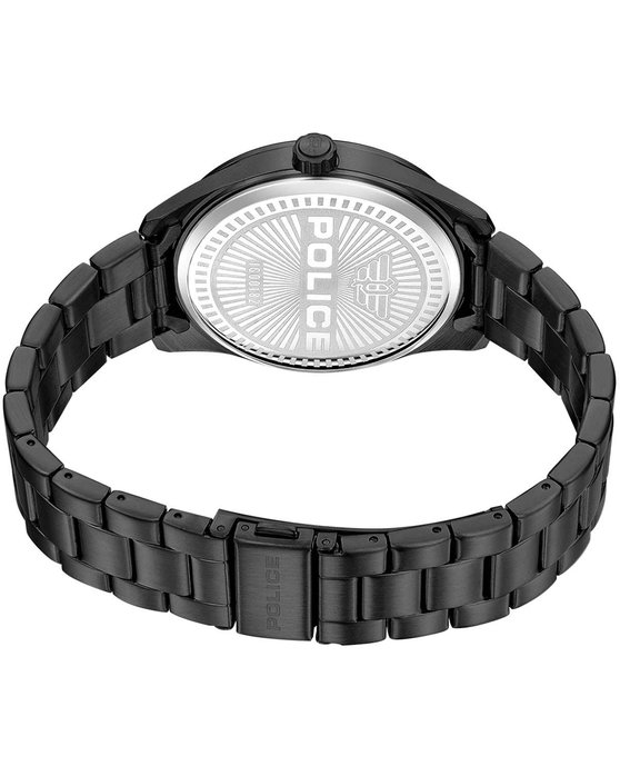 POLICE Grille Black Stainless Steel Bracelet