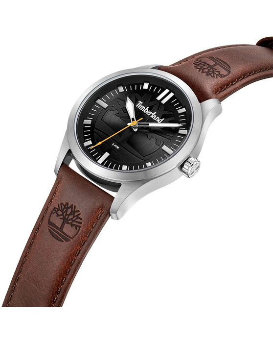 TIMBERLAND Rambush Brown Leather Strap