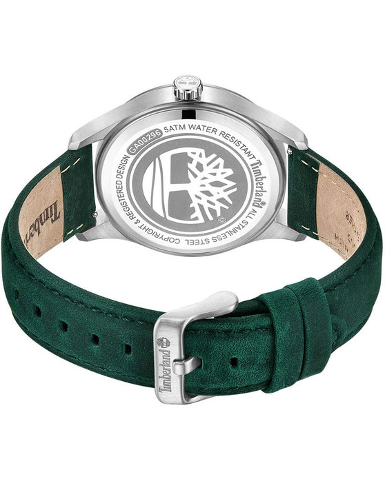 TIMBERLAND Rambush Green Leather Strap