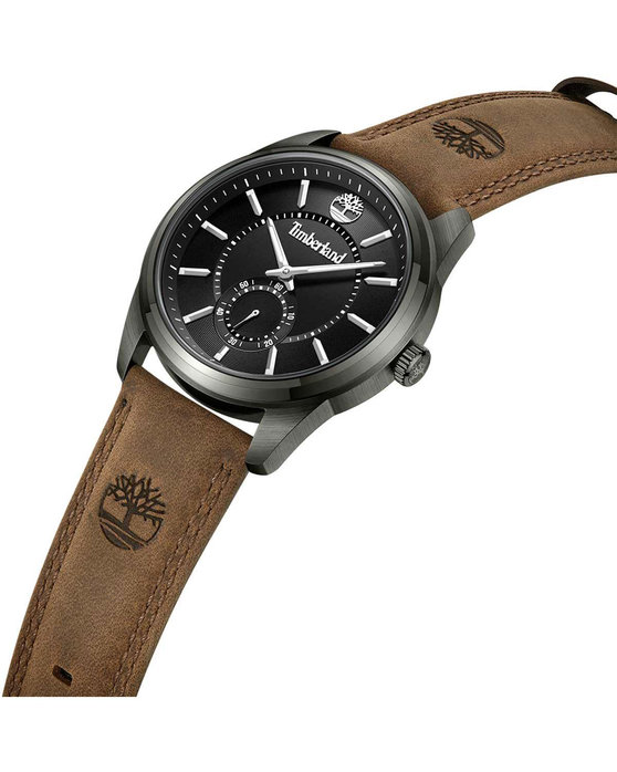 TIMBERLAND Northbridge Brown Leather Strap