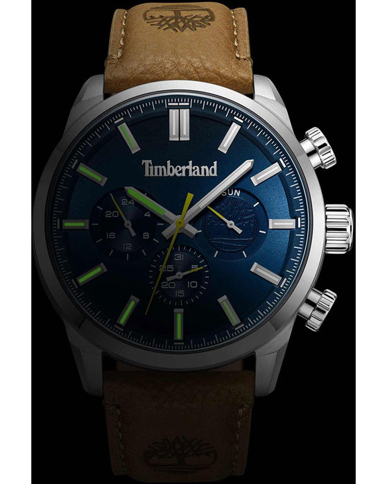 TIMBERLAND Henniker II Brown Leather Strap