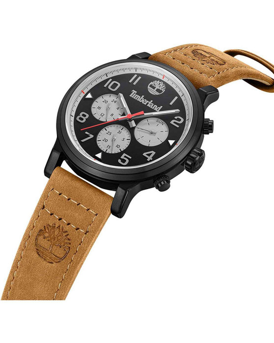 TIMBERLAND Pancher Brown Leather Strap