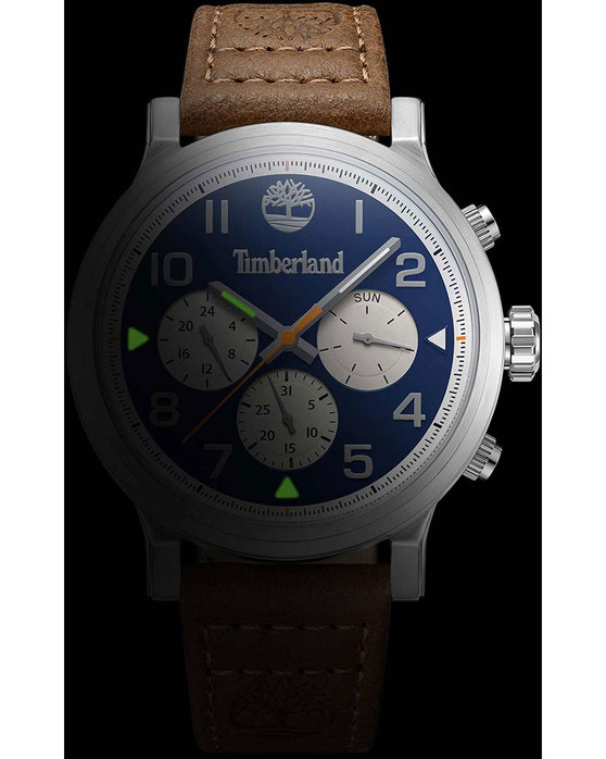 TIMBERLAND Pancher Brown Leather Strap