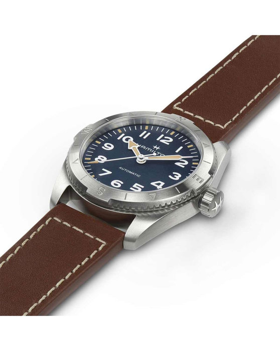 HAMILTON Khaki Field Expedition Automatic Brown Leather Strap