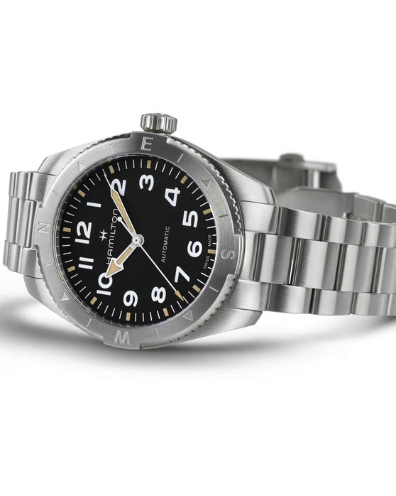 HAMILTON Khaki Field Expedition Automatic Silver Stainless Steel ...