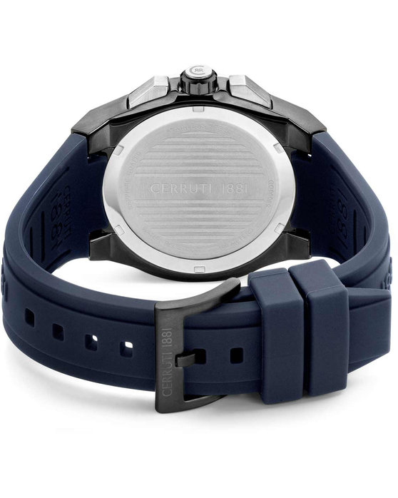 CERRUTI Razzuolo Blue Silicone Strap