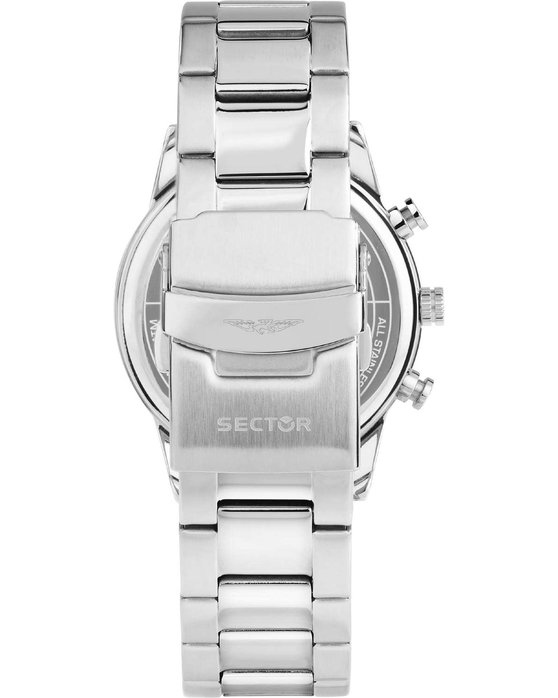 SECTOR 660 Chronograph Silver Stainless Steel Bracelet