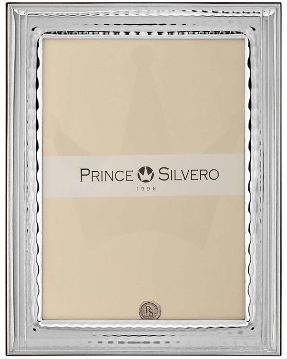 Διακοσμητική ασημένια κορνίζα PRINCE SILVERO (9 x 13 cm)