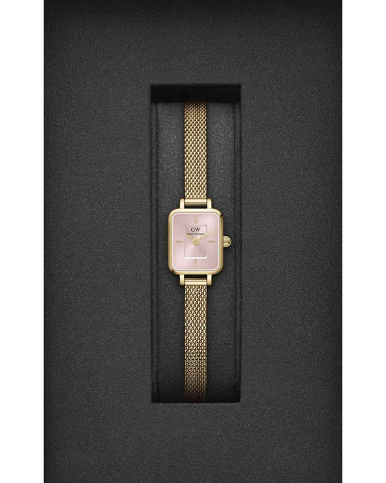 DANIEL WELLINGTON Quadro Mini Evergold Gold Stainless Steel Bracelet