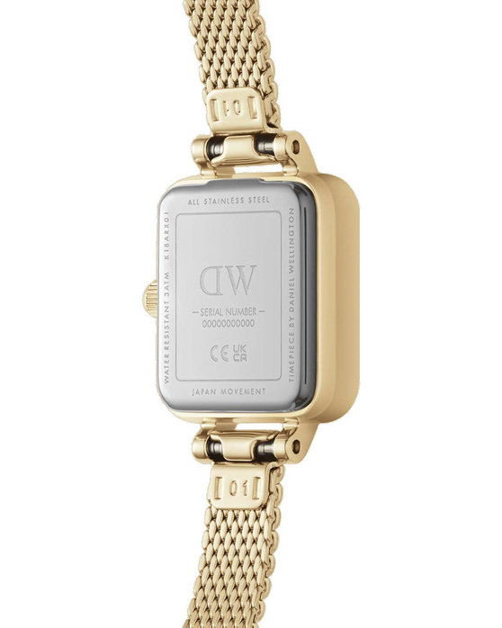 DANIEL WELLINGTON Quadro Mini Evergold Gold Stainless Steel Bracelet