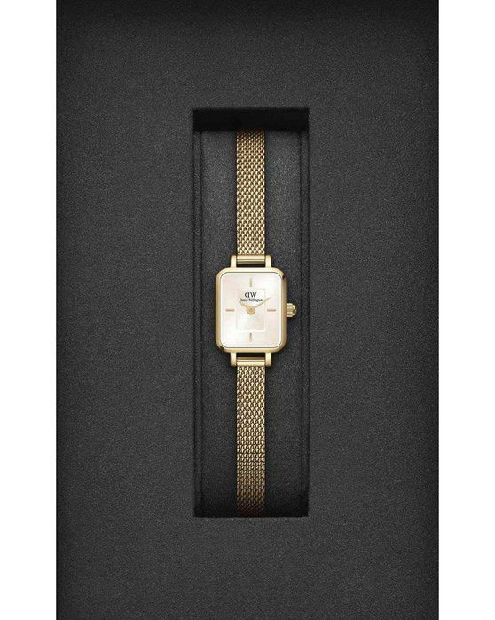 DANIEL WELLINGTON Quadro Mini Evergold Gold Stainless Steel Bracelet