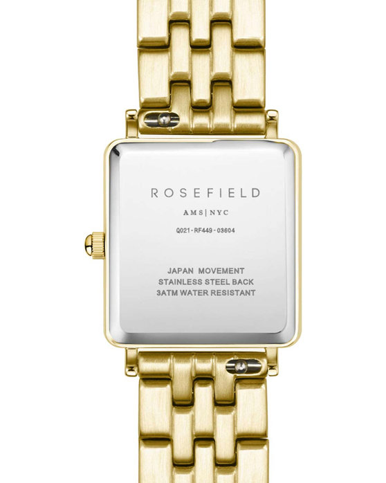 ROSEFIELD The Boxy XS Gold Stainless Steel Bracelet