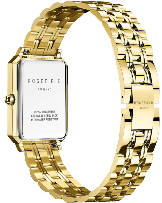 ROSEFIELD The Octagon XS Gold Stainless Steel Bracelet