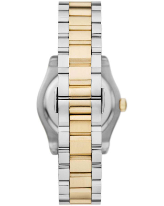 EMPORIO ARMANI Federica Crystals Two Tone Stainless Steel Bracelet