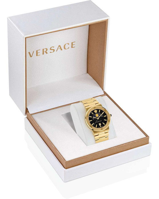 VERSACE Greca Gold Stainless Steel Bracelet