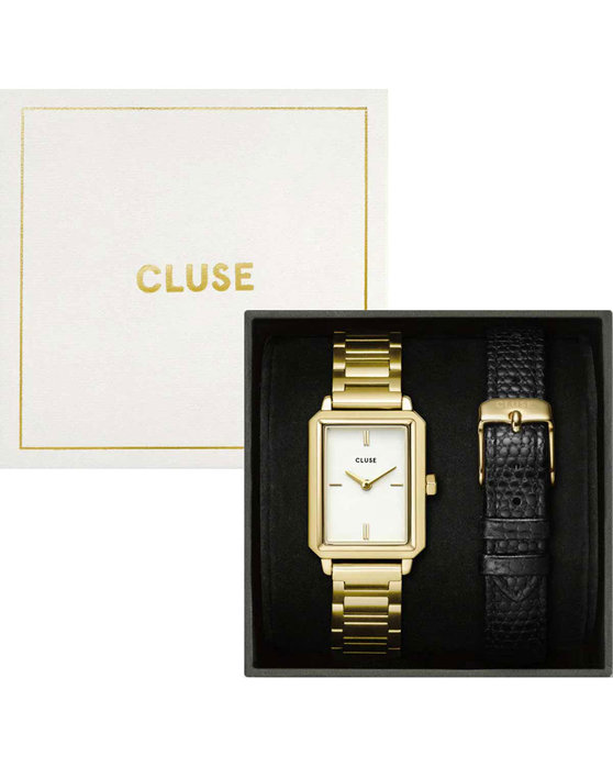 CLUSE Fluette Gold Stainless Steel Bracelet Gift Set