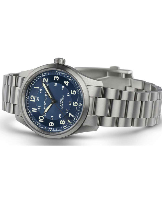 HAMILTON Khaki Field Automatic Silver Titanium Bracelet