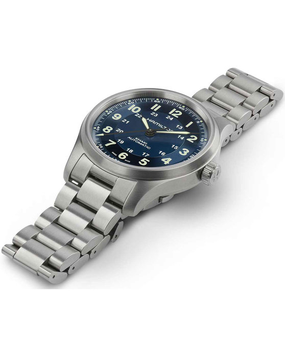 HAMILTON Khaki Field Automatic Silver Titanium Bracelet