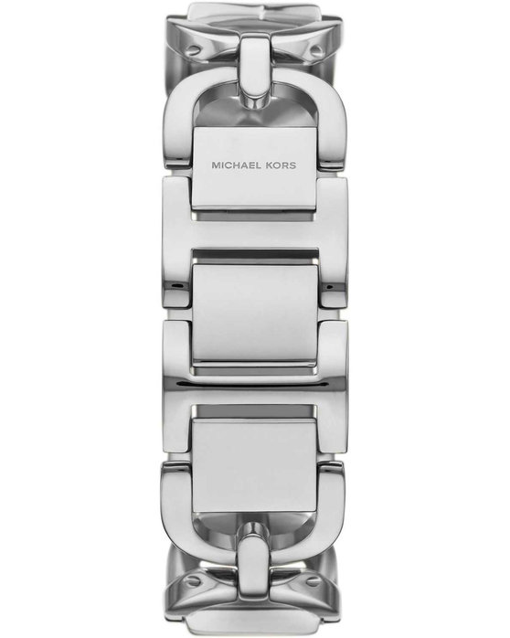 MICHAEL KORS Empire Silver Stainless Steel Bracelet