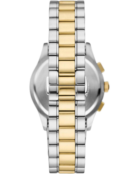 EMPORIO ARMANI Paolo Chronograph Two Tone Stainless Steel Bracelet