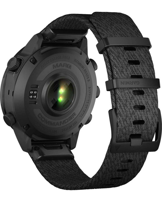 GARMIN MARQ Commander (Gen 2) Carbon Edition Black Synthetic Strap