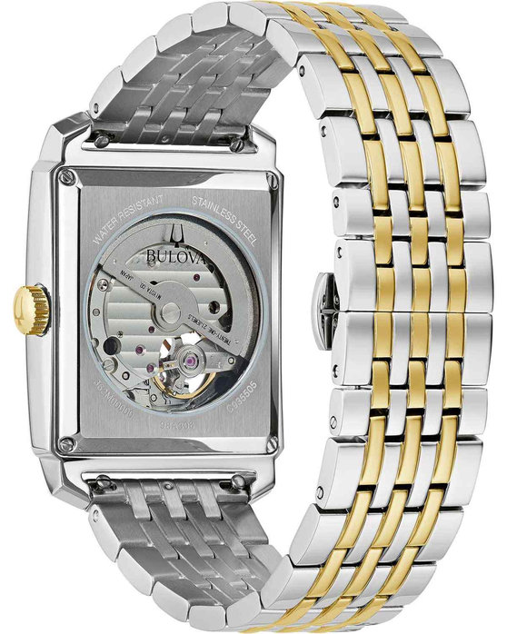 BULOVA Sutton Automatic Two Tone Stainless Steel Bracelet