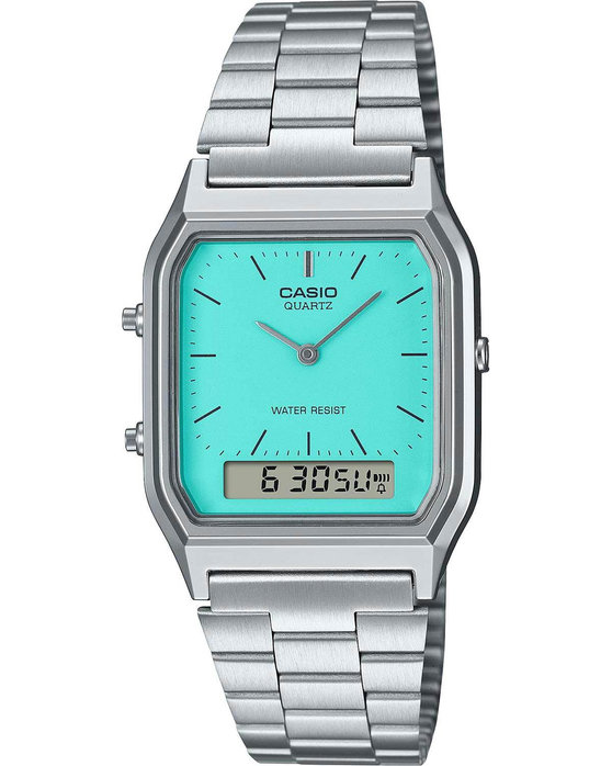 Casio dual time watch best sale