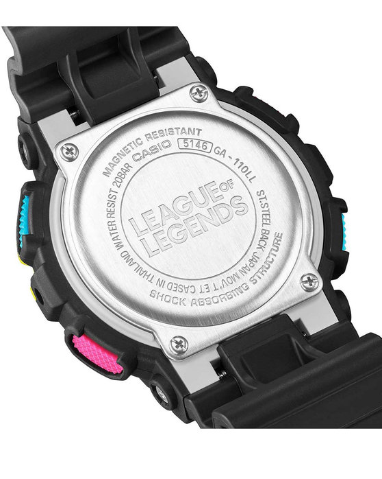 G-SHOCK League Of Legends Chronograph Multicolor Rubber Strap Special Edition