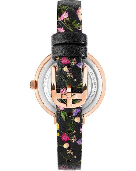 TED BAKER Amy Floral Multicolor Leather Strap