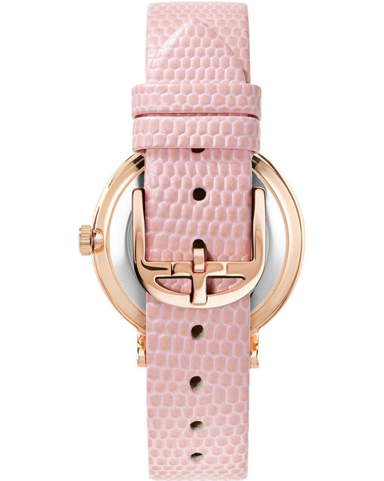 TED BAKER Phylipa Bow Pink Leather Strap