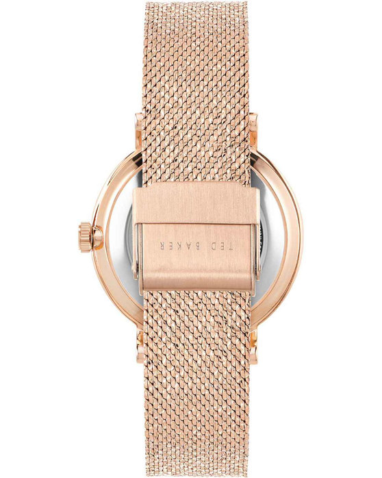 TED BAKER Phylipa Bow Rose Gold Stainless Steel Bracelet