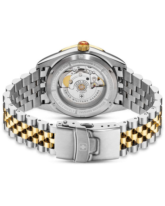 SWISS MILITARY HANOWA Diligenter Automatic Two Tone Stainless Steel Bracelet