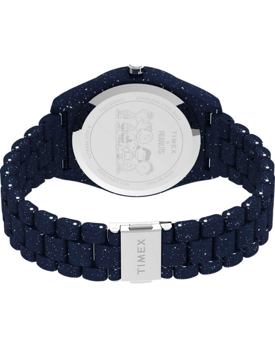 TIMEX Peanuts x Waterbury Legacy Blue Plastic Bracelet