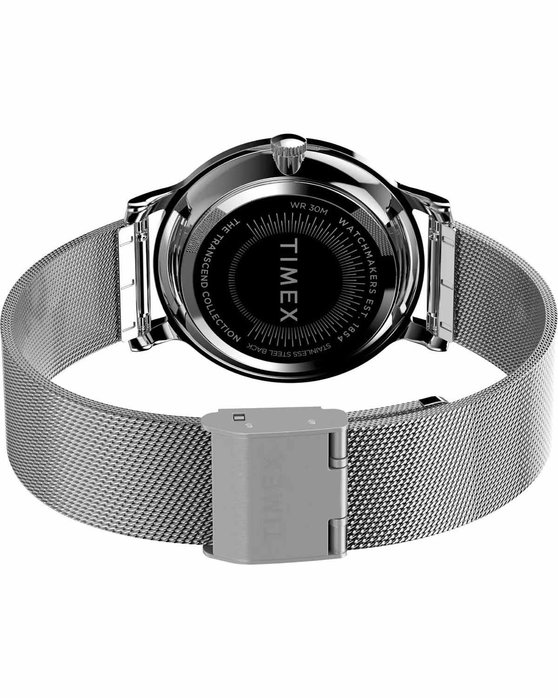 TIMEX Trend Transcend Silver Stainless Steel Bracelet