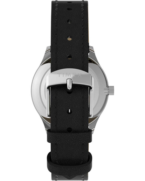 TIMEX Modern Easy Reader Black Leather Strap