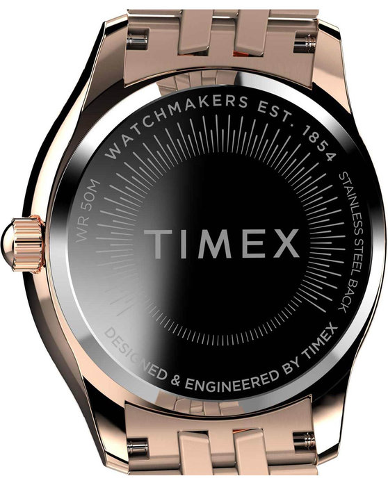 TIMEX Trend Ariana Crystals Rose Gold Stainless Steel Bracelet