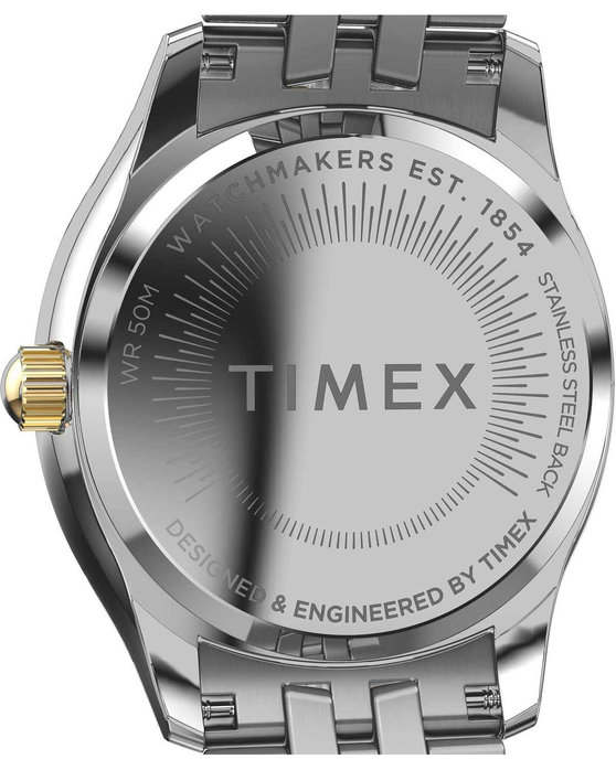 TIMEX Trend Ariana Crystals Two Tone Stainless Steel Bracelet