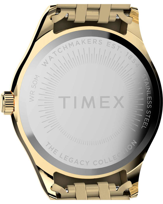 TIMEX Waterbury Traditional Crystals Gold Stainless Steel Bracelet