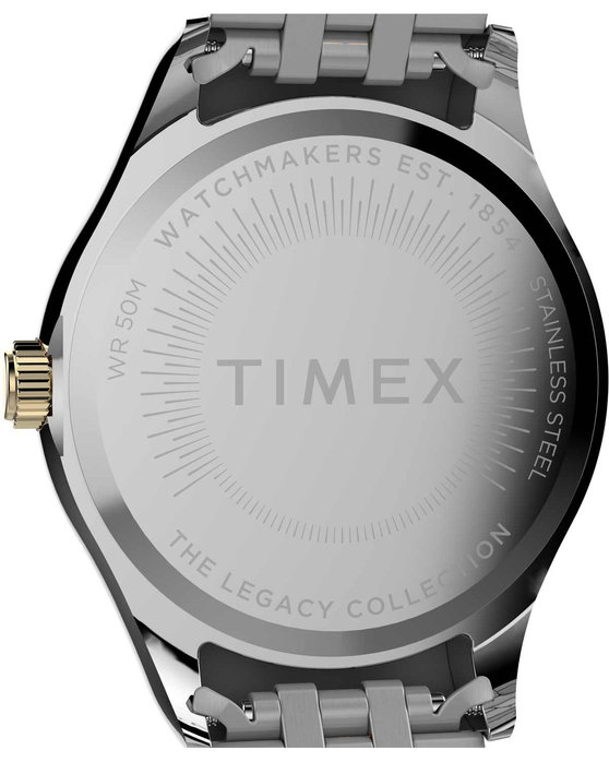 TIMEX Waterbury Traditional Crystals Two Tone Stainless Steel Bracelet