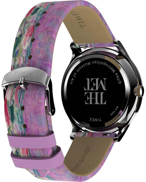 TIMEX Lab x The MET Klimt Multicolor Leather Strap