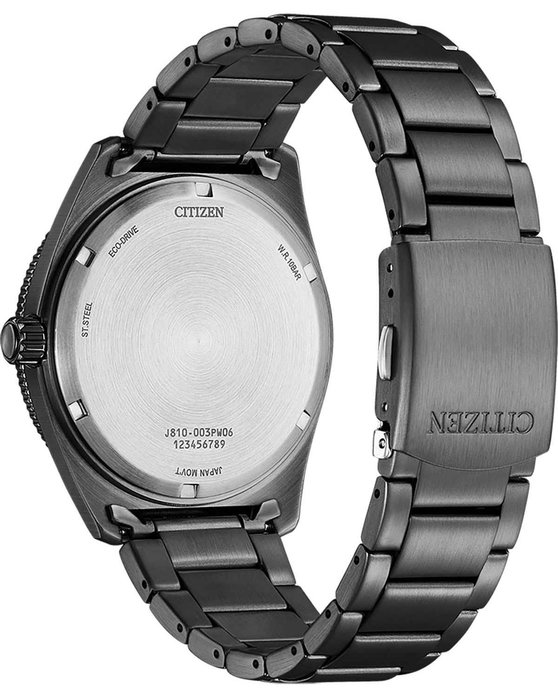 CITIZEN Eco-Drive Black Stainless Steel Bracelet